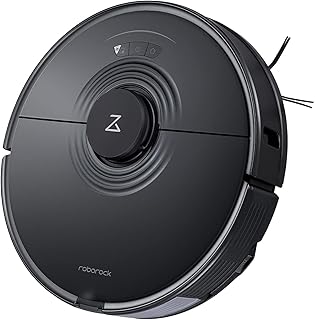 roborock Renewed S7 Robot Vacuum and Mop with Sonic Mopping, Strong 2500PA Suction, Multi-Level Mapping, 2.4GHz WiFi Connection, Plus App and Voice Control (Black) (Renewed)